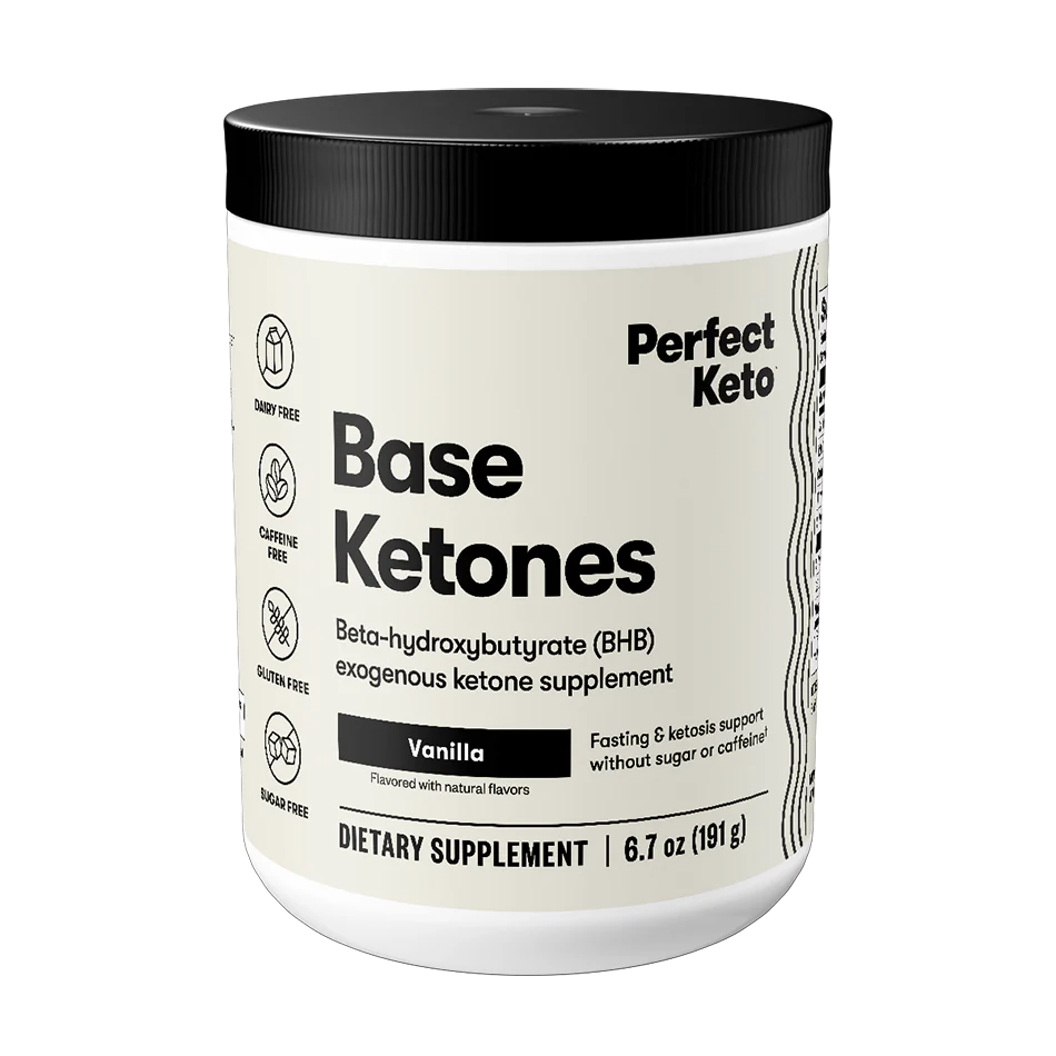 Perfect Keto - BHB Ketoner Drink Mix - Vanilla - 235g