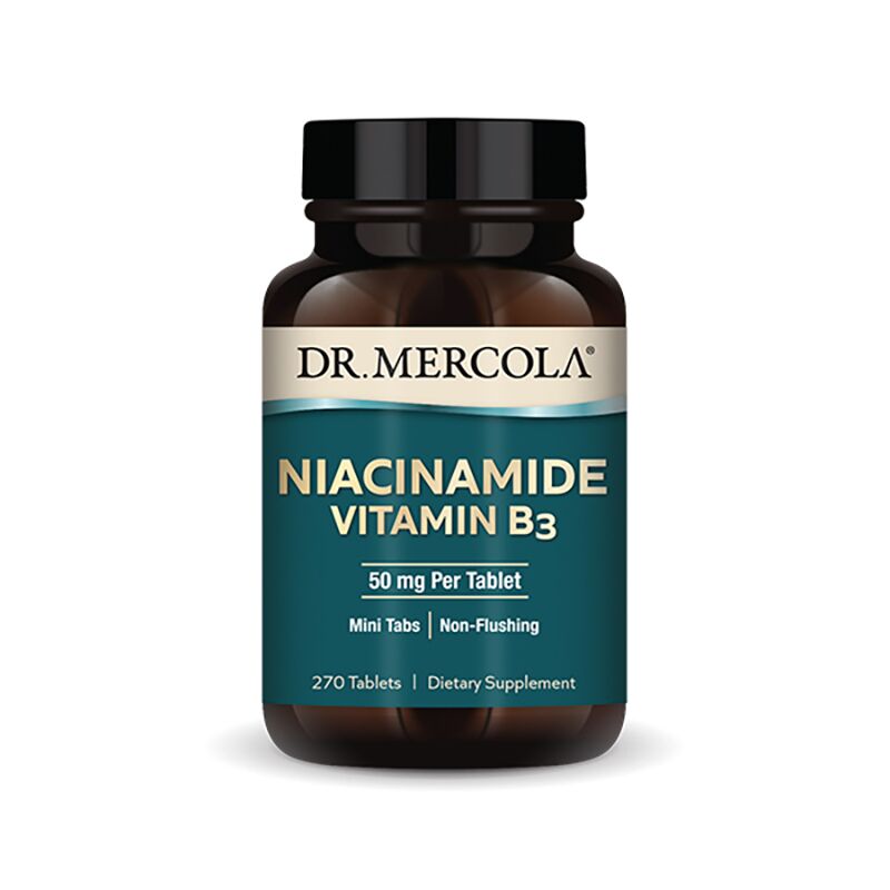 Dr. Mercola - Niacinamide Vitamin B3 - 270 kapsler - 90 dager