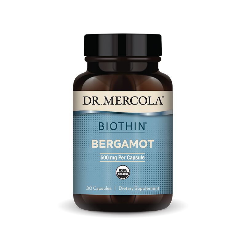 Dr. Mercola - Organic Bergamot - 30 kapsler - 30 dager