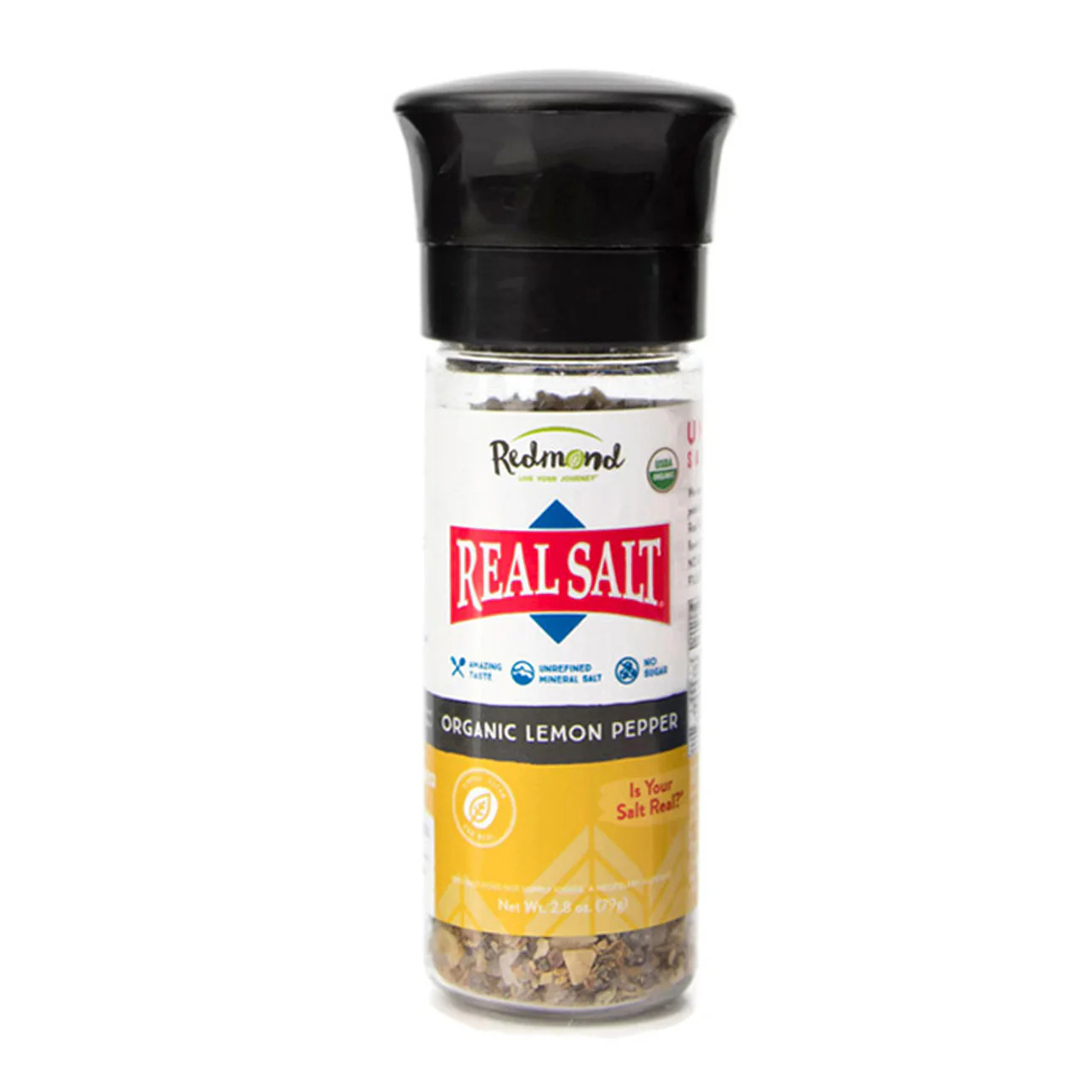 Redmond - Real Salt - Økologisk Sitronpepper - 79 gram